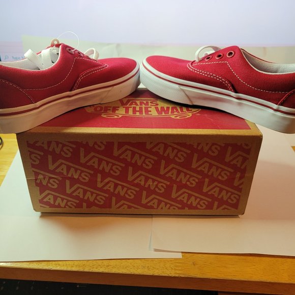 VANS ERA Racers edge RED size 12.5K - Picture 6 of 7